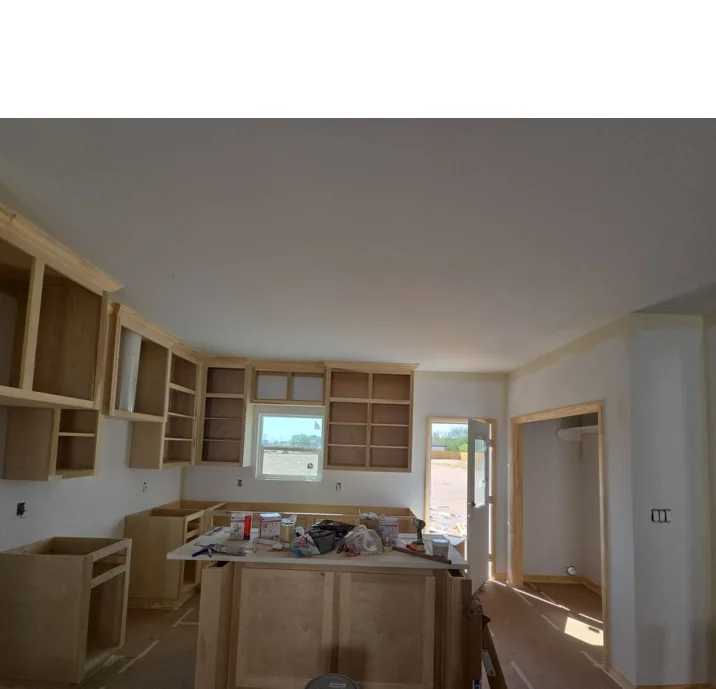 Cabinetry fixtures and final details