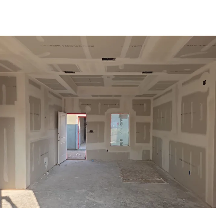 Drywall and interior layout progress